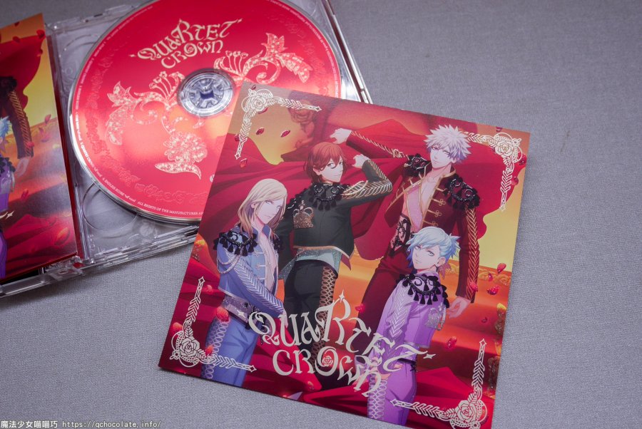歌王子10週年簡單雜感+うたの☆プリンスさまっ♪10th Anniversary CD 「QUARTET CROWN」開箱心得文