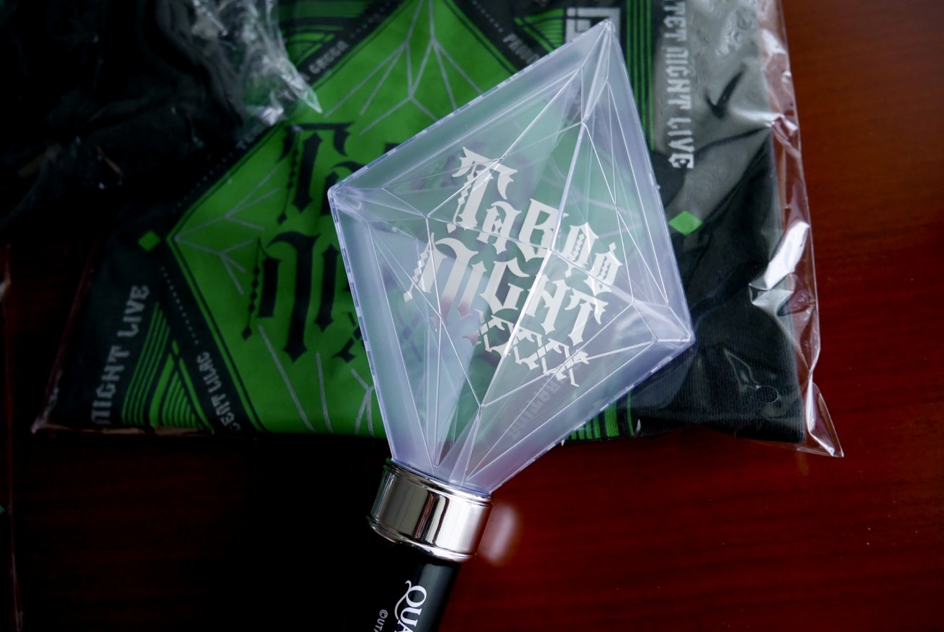 歌王子劇場版TABOO NIGHT XXXX 週邊開箱，臺灣的前輩推活要等到八月啊！